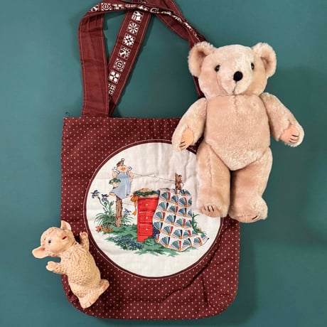 vintage stuffed toy_80s bear