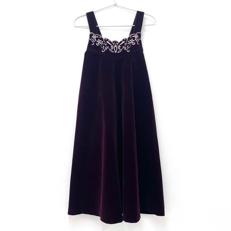 velvet dress / 10years