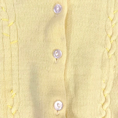 knitting cardigan (dead stock)
