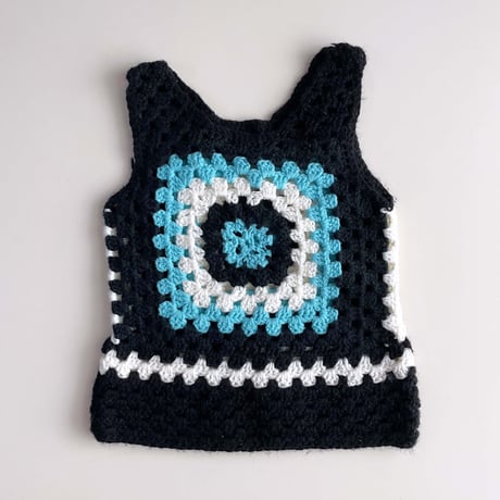 crochet vest (dead stock)