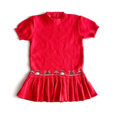knitting dress (dead stock) / 18month