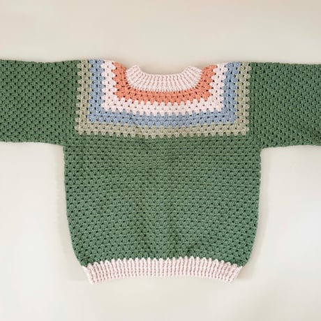RKO_Cardigan (Grey,Green) / 5-6years