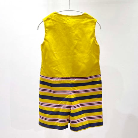 stripe romper