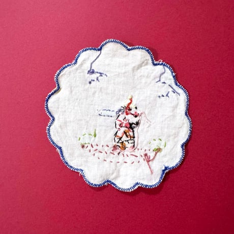 embroidery coaster