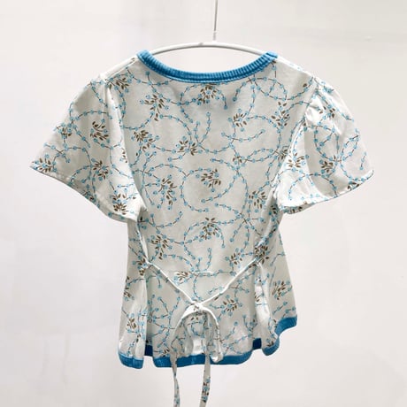 flower textile T-shirts / 10years
