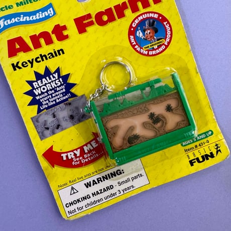 Ants Farm key chain (dead stock)