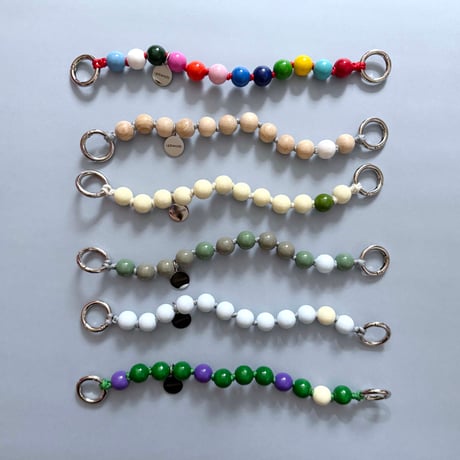 UPBEADS MINI (22cm)_WHITE/HAPPY/VANILLA BEAN/VERY PERRY/MOSSY