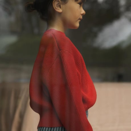 SUNNA STUDIOS KIDS_Sol Sweater (Red/Blue Multi) / 1-2,5-6years