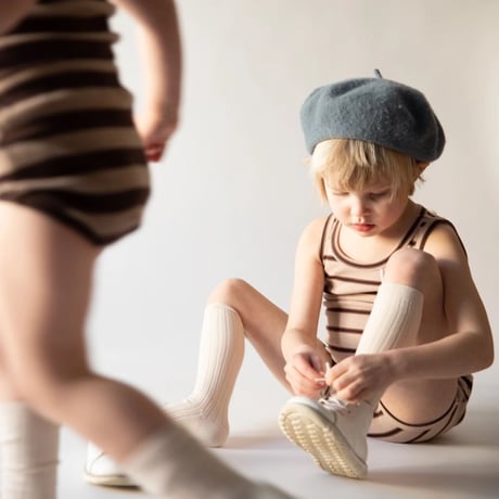 Needles & Pine Studio_Unders (Cream&Almond Melange) / 1-2years