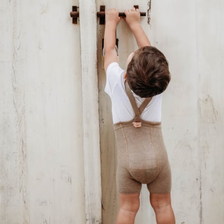SILLY Silas Shorty Tights Collection_Peanut Blend