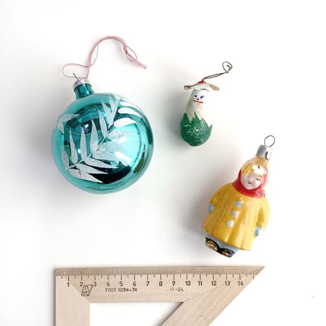 60s soviet Christmas ornaments_11