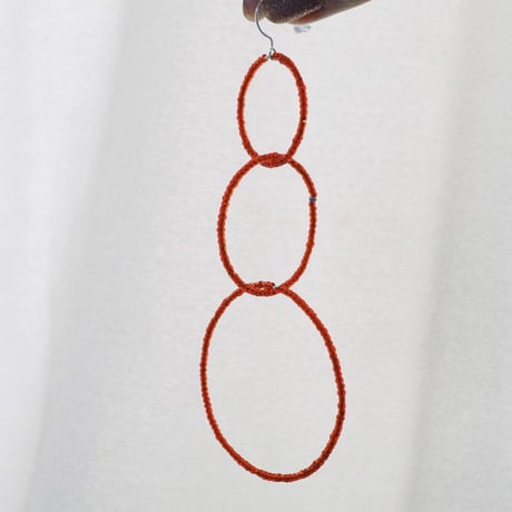 Talina_Earrings/BANI (pale pink/orange)