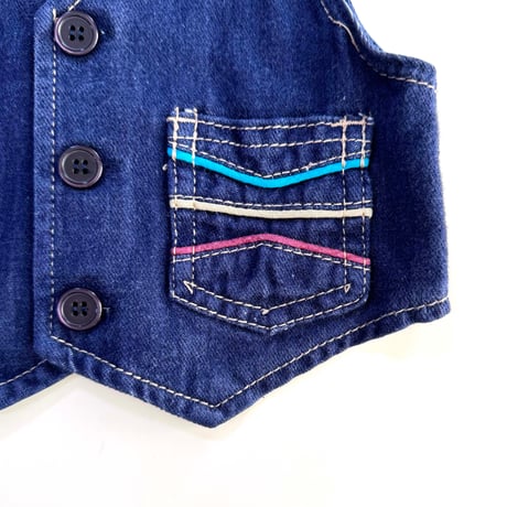 denim vest / 18months