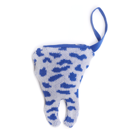 LIGNE NOIRE E. _ TOOTH BAG (SHOCK BLUE/ORANGE)