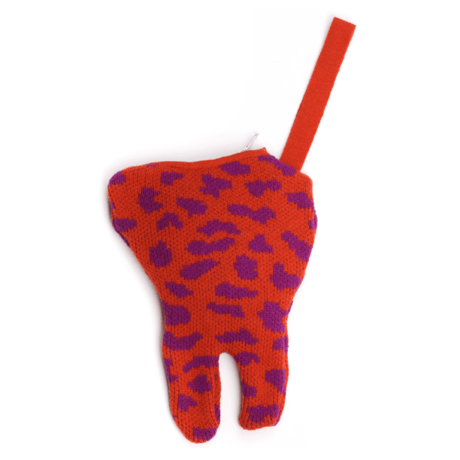 LIGNE NOIRE E. _ TOOTH BAG (SHOCK BLUE/ORANGE)