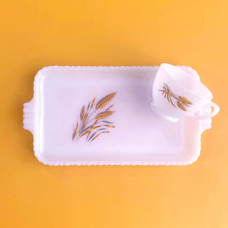 cup&tray plate set