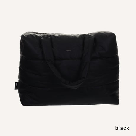 Tinne+Mia_big puffy weekend bag (rose smoke,black)