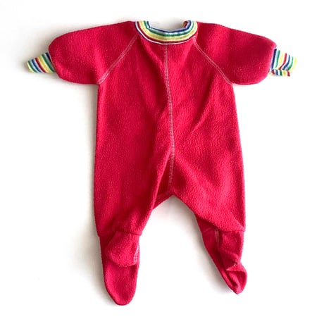 red romper