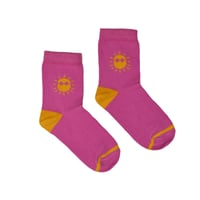 Ba*Ba kidswear_Short Socks (PINK) / 11~13cm