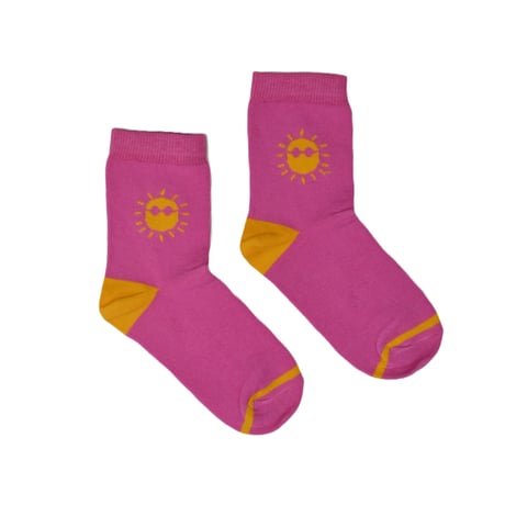 Ba*Ba kidswear_Short Socks (PINK) / 11~13cm