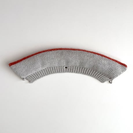 NAMUUU_PUFF COLLAR (Oat/Olive) / 2-7years