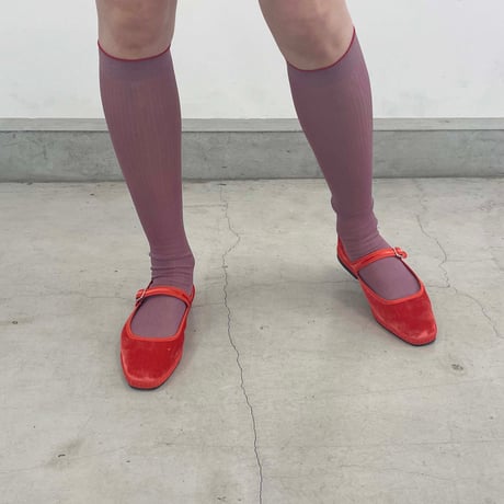 2e CHESTS×MARCOMONDE_LADYS socks (L.Green)