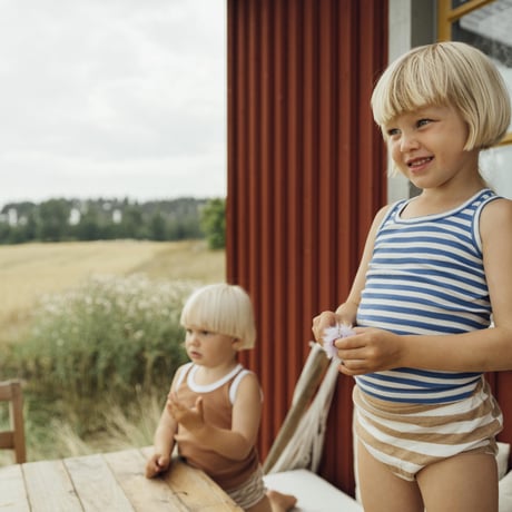 Needles & Pine Studio_Unders (Cream&Almond Melange) / 1-2years