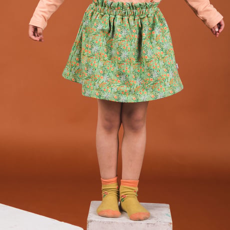 Ba*Ba kidswear_Short Socks (FLOWER) / 16~18cm