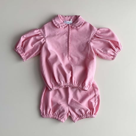 Eshvikids_LINEN SET (GREY/PINK) / 18-24months,3,4years
