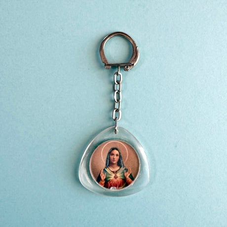the Virgin Mary key chain