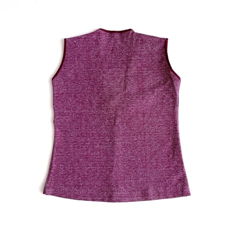 70's vest  (dead stock) / 4years