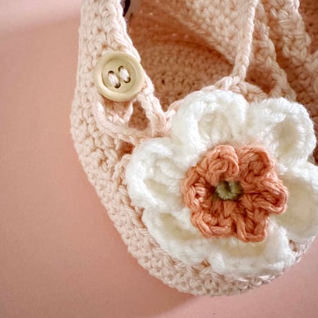 RKO_Booties / 0-3,3-6months (Peach,Sage)