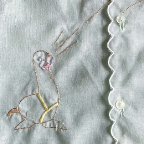 60s embroidery tops (dead stock) _ sea lion