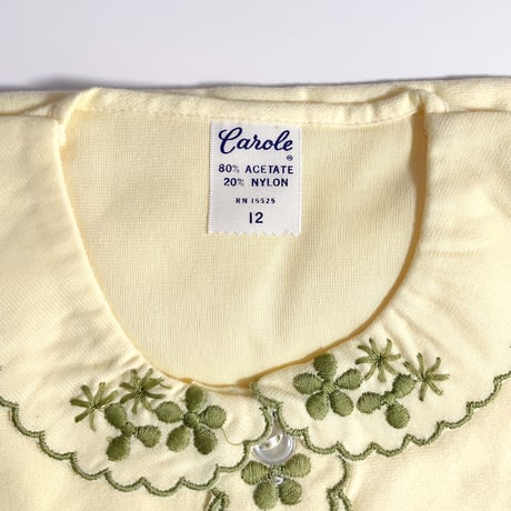 70s pajama set (dead stock) / 12years