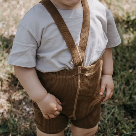 SILLY Silas Shorty Tights Collection_Acorn Brown