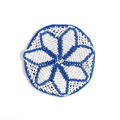 60s crochet mat
