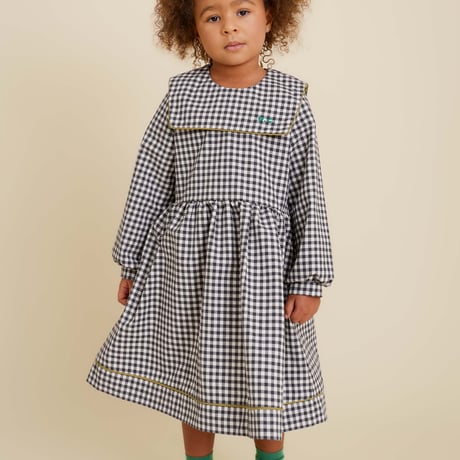 OXOX CLUB_CHECK DRESS / 86-92,98-104,110-116cm