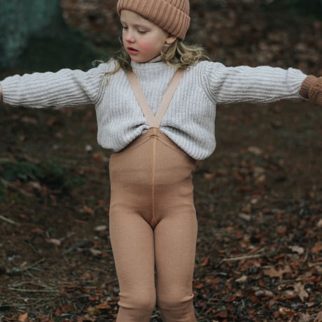 SILLY Silas Wooly Warmy Footless Collection_Cappuccino