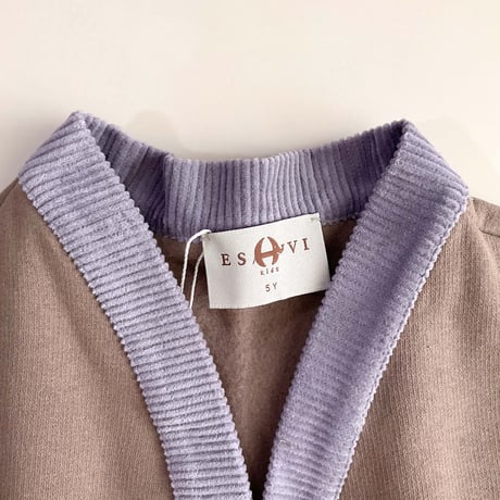 Eshvikids_JACKET&BOTTOM SET (BROWN/PURPLE) / 5years
