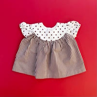 dots&stripe dress