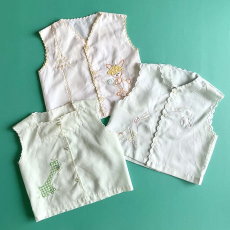 60s embroidery tops (dead stock) _ sea lion