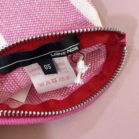 LIGNE NOIRE E. _ RABBIT BAG (PINK)