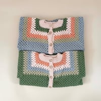RKO_Cardigan (Grey,Green) / 5-6years