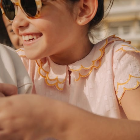 BALC_ADÈLE BLOUSE(PINK,WHITE) / 6years