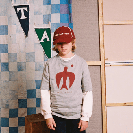 TRUE ARTIST_Cap (Peat Black,Ivory White,Blue Block,Burgundy Red) / 54,58cm