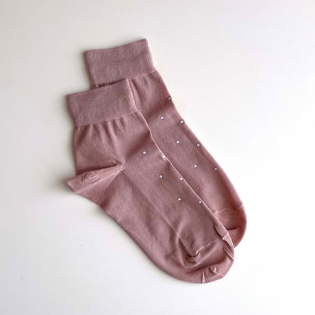 2e CHESTS×MARCOMONDE_STONE SHORT socks (Green,Pink,White)