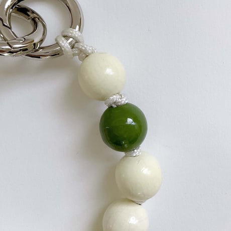 UPBEADS MINI (22cm)_WHITE/HAPPY/VANILLA BEAN/VERY PERRY/MOSSY