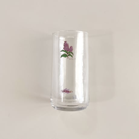 flower glass (エゾツツジ）