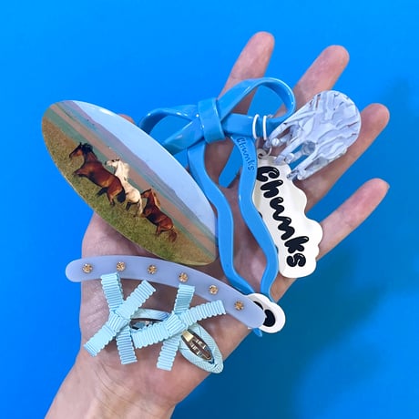 CHUNKS_Bow Hairpin (Cherry)