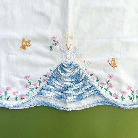 embroidery pillowcase